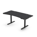Level 2 Plus: Single Surface 2 Leg Sit-Stand Workstation