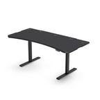 Level 2 Plus: Single Surface 2 Leg Sit-Stand Workstation