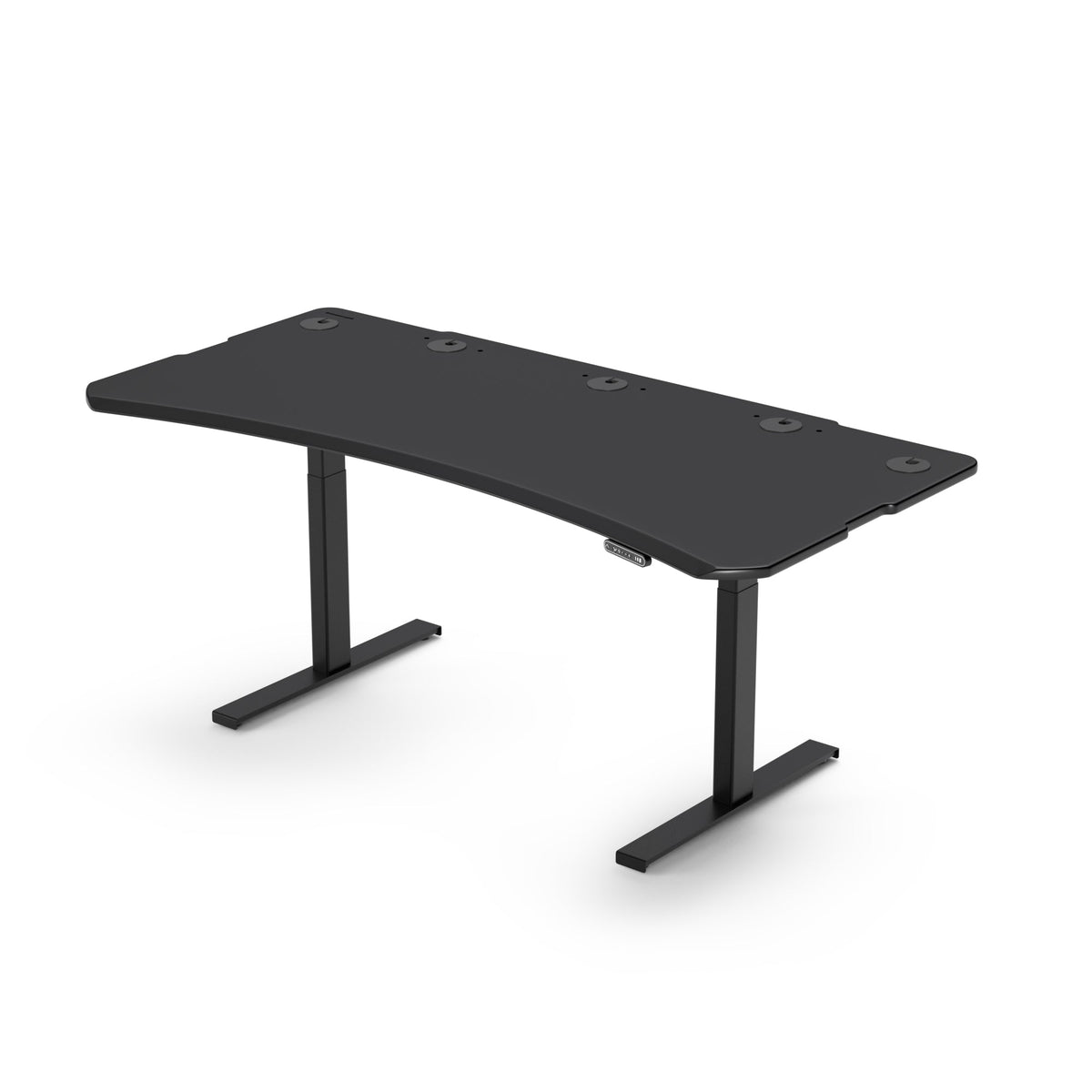 Level 2 Plus: Single Surface 2 Leg Sit-Stand Workstation