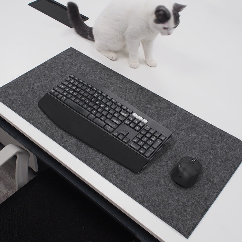 Minimalistic Non-Slip Protector Felt Desk Pad Extended Mouse Keyboard Laptop Gaming PC Accessories C