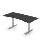Level 2 Plus: Single Surface 2 Leg Sit-Stand Workstation