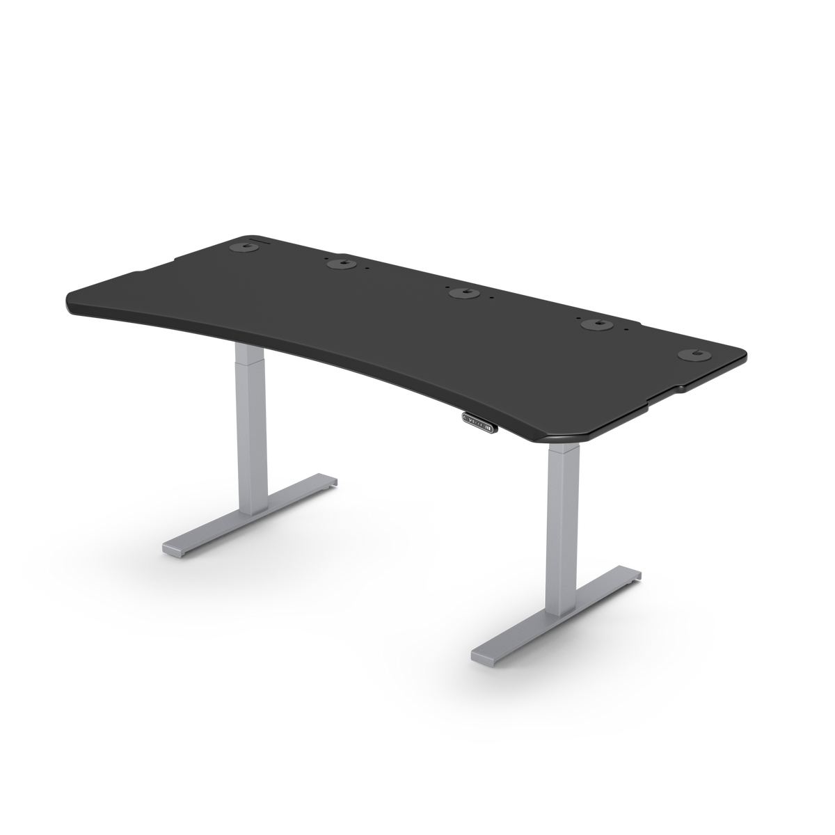 Level 2 Plus: Single Surface 2 Leg Sit-Stand Workstation