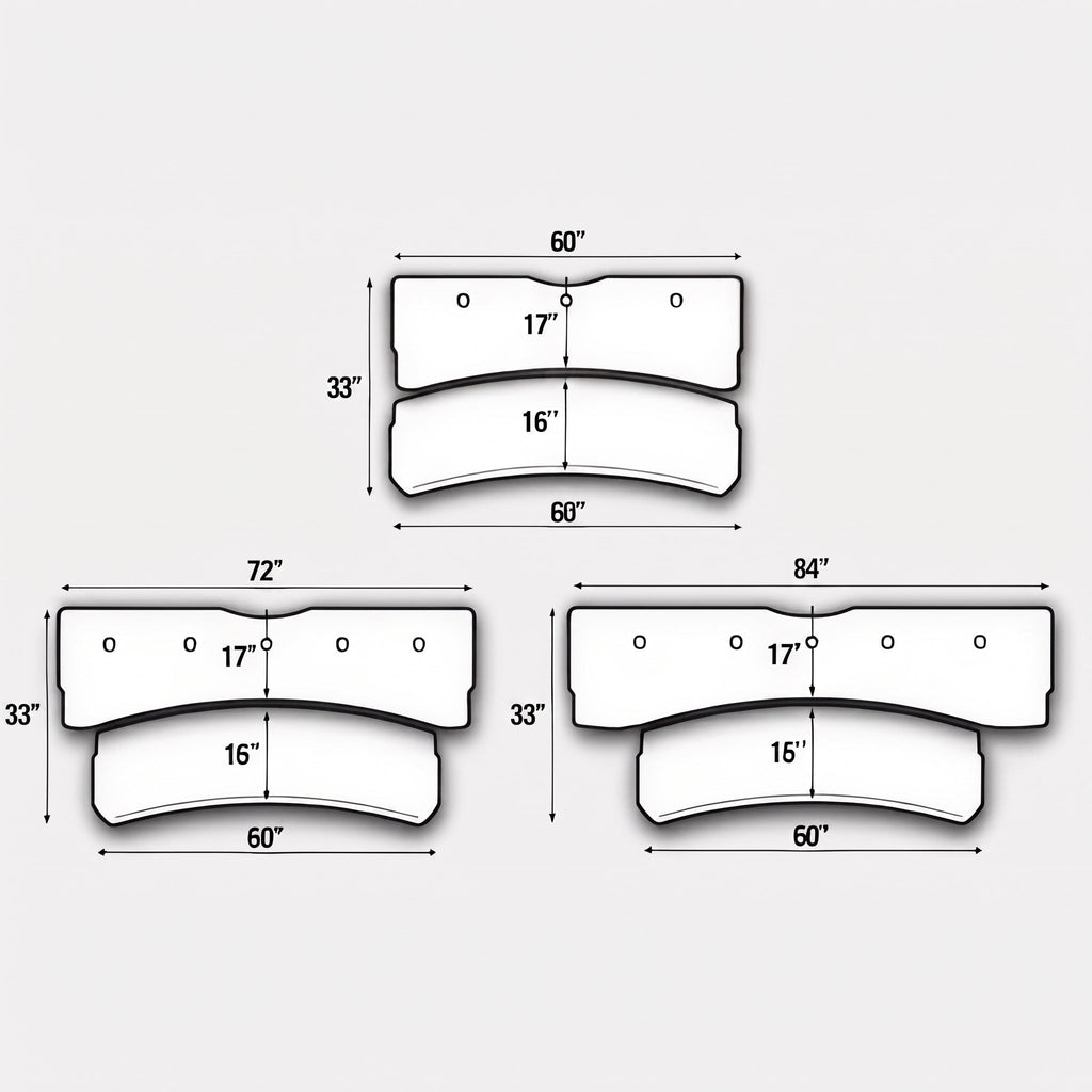 FLEXO Straight - Dual Surface 2 Leg Sit-Stand Workstation