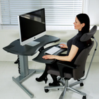 XO2 - Space Friendly Dual Surface Workstation