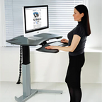 XO2 - Space Friendly Dual Surface Workstation