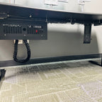 Level 2 Plus: Single Surface 2 Leg Sit-Stand Workstation