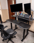 Level 3 Plus: Dual Surface 4 Leg Sit-Stand Workstation