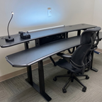 Level 3 Plus: Dual Surface 4 Leg Sit-Stand Workstation