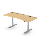 Level 2 Plus: Single Surface 2 Leg Sit-Stand Workstation