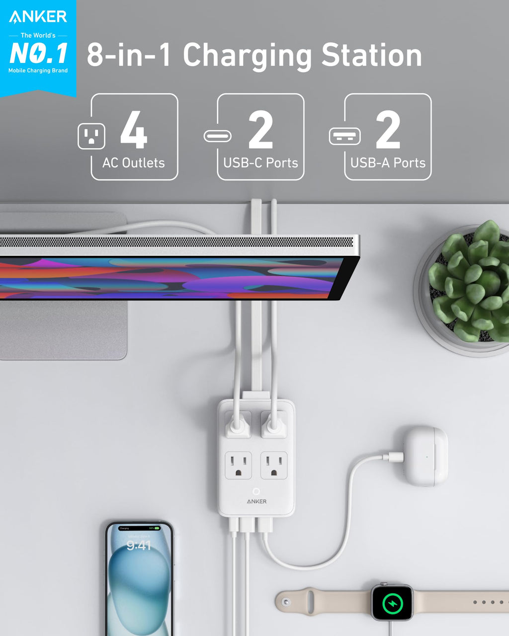 Anker Charging Station (8-in-1, 20W)
