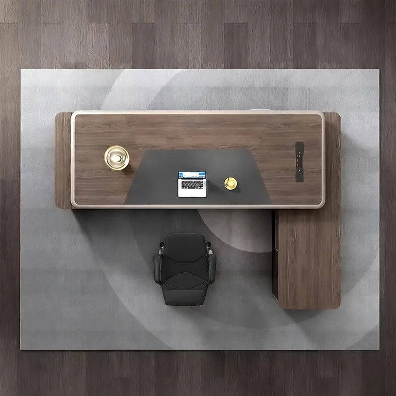 Ainley · Modern L-Shaped Executive Desk
