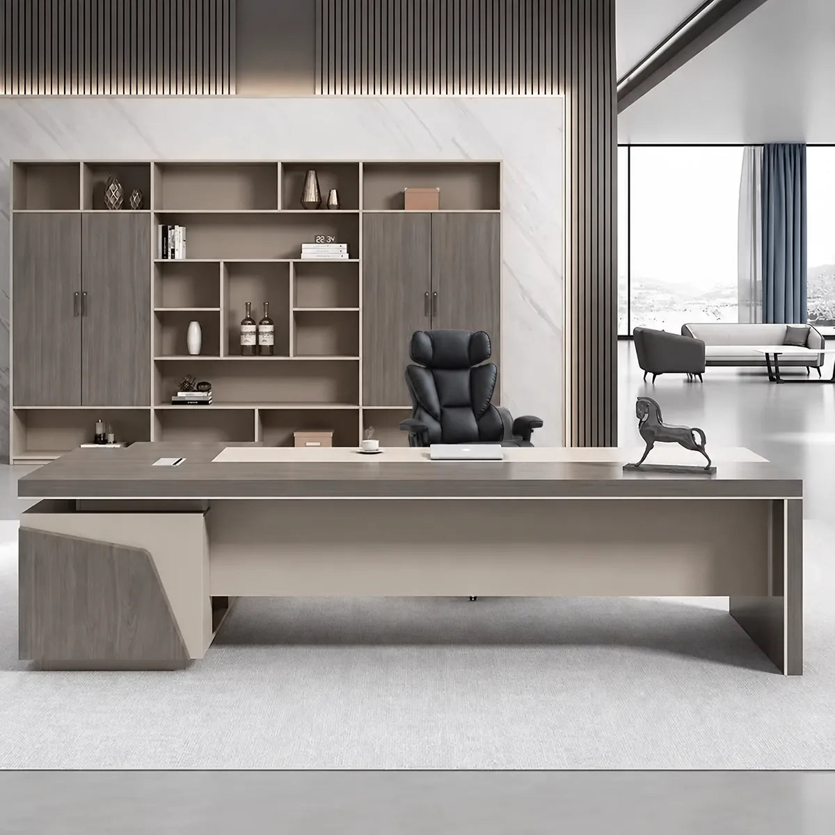 Altair · Modern L-Shaped Executive Desk
