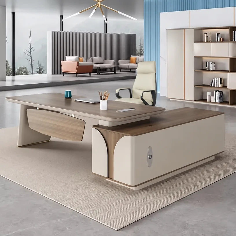 Archer · Modern L-Shaped Executive Desk