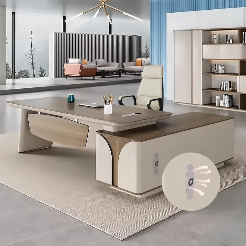 Archer · Modern L-Shaped Executive Desk