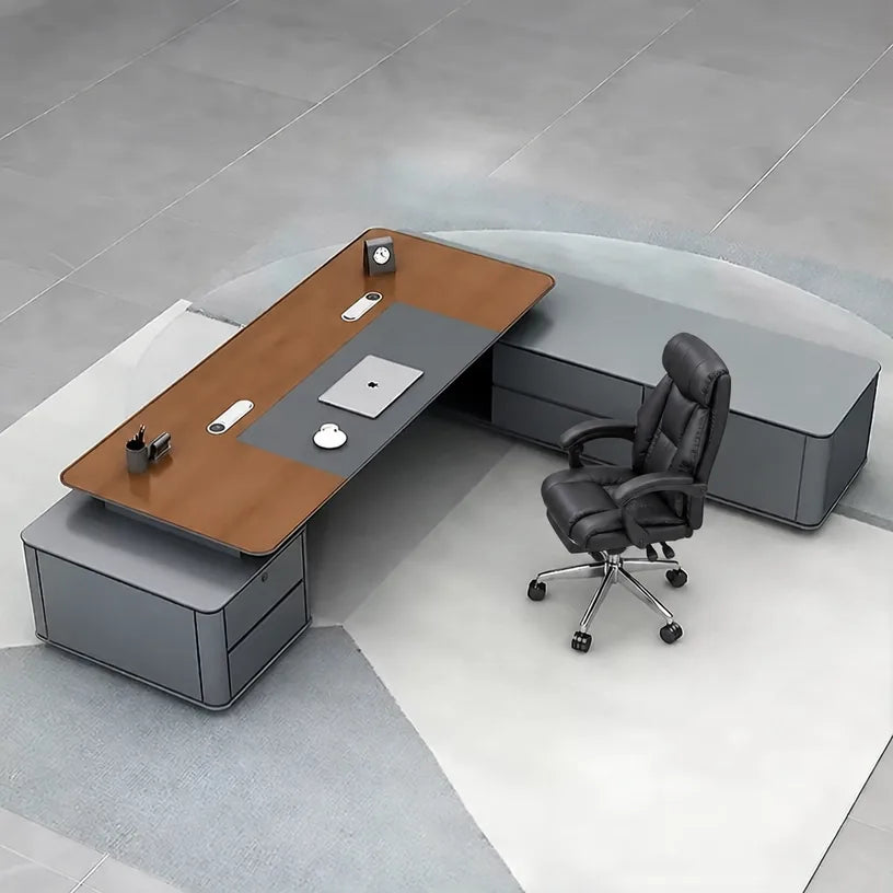 Audley · Modern L-Shaped Executive Desk