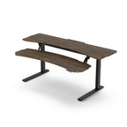 FLEXO Straight - Dual Surface 2 Leg Sit-Stand Workstation