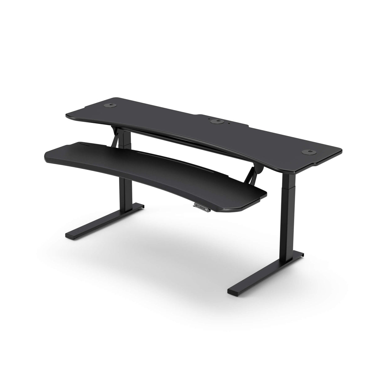FLEXO Straight - Dual Surface 2 Leg Sit-Stand Workstation