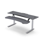 FLEXO Straight - Dual Surface 2 Leg Sit-Stand Workstation