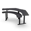 Pro SuperPlus - XL Dual Surface 4 Leg Sit-Stand Corner Workstation: 108x58