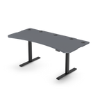Level 2 Plus: Single Surface 2 Leg Sit-Stand Workstation