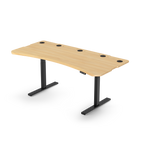 Level 2 Plus: Single Surface 2 Leg Sit-Stand Workstation