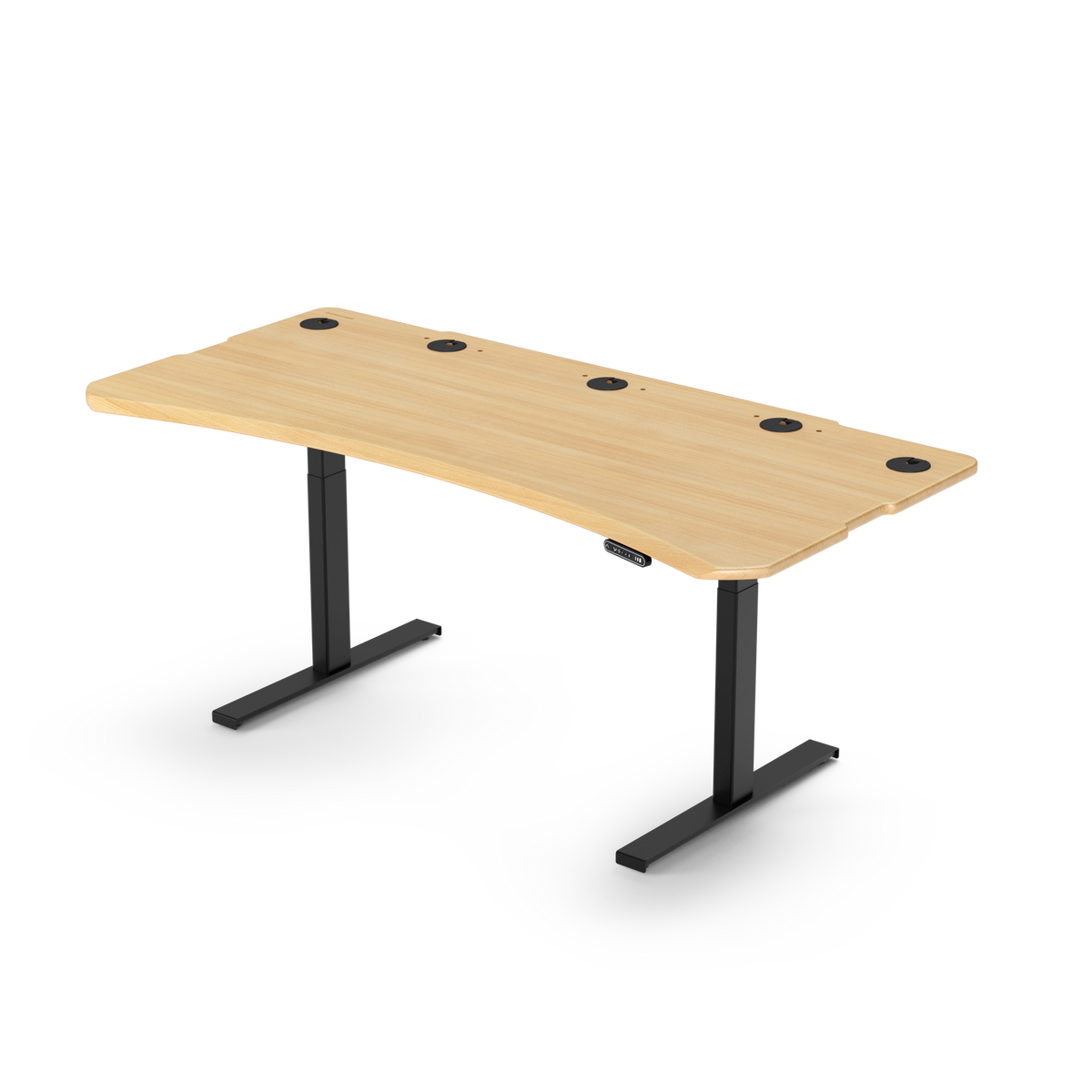 Level 2 Plus: Single Surface 2 Leg Sit-Stand Workstation