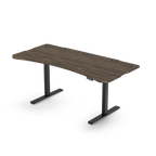 Level 2 Plus: Single Surface 2 Leg Sit-Stand Workstation