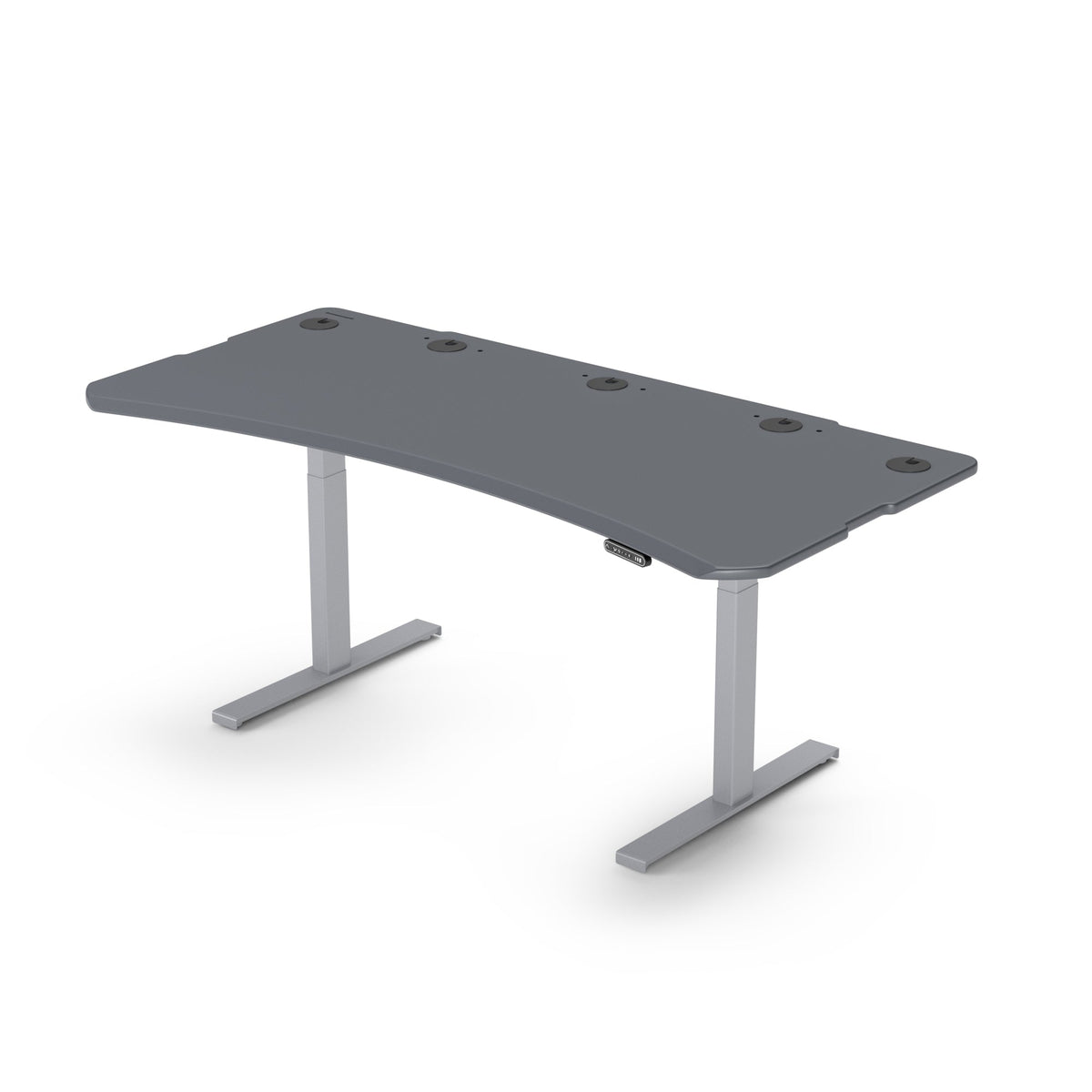 Level 2 Plus: Single Surface 2 Leg Sit-Stand Workstation
