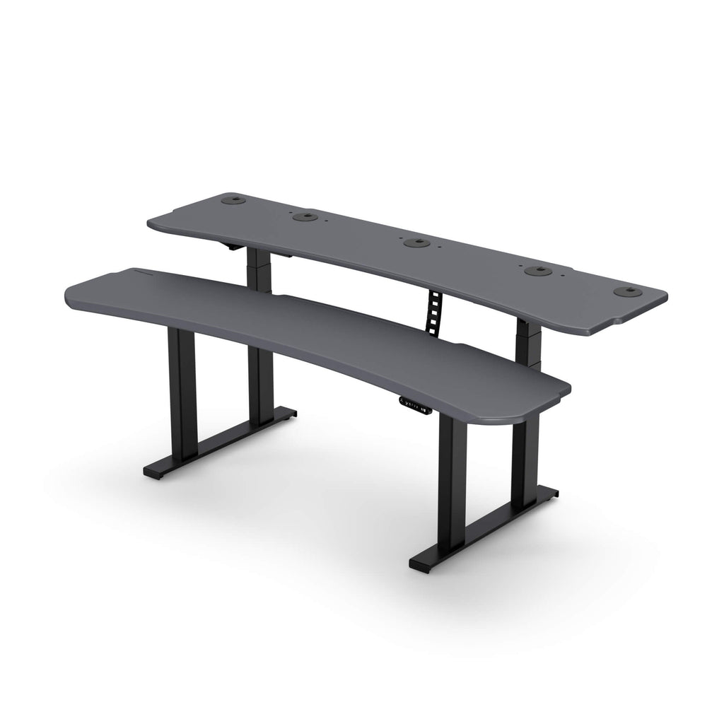 Level 3 Plus: Dual Surface 4 Leg Sit-Stand Workstation