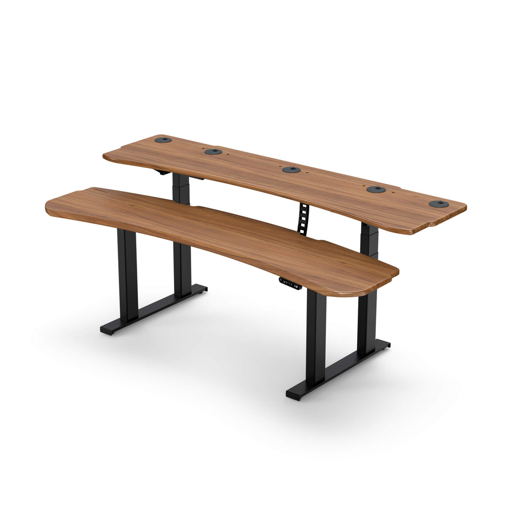 Level 3 Plus: Dual Surface 4 Leg Sit-Stand Workstation