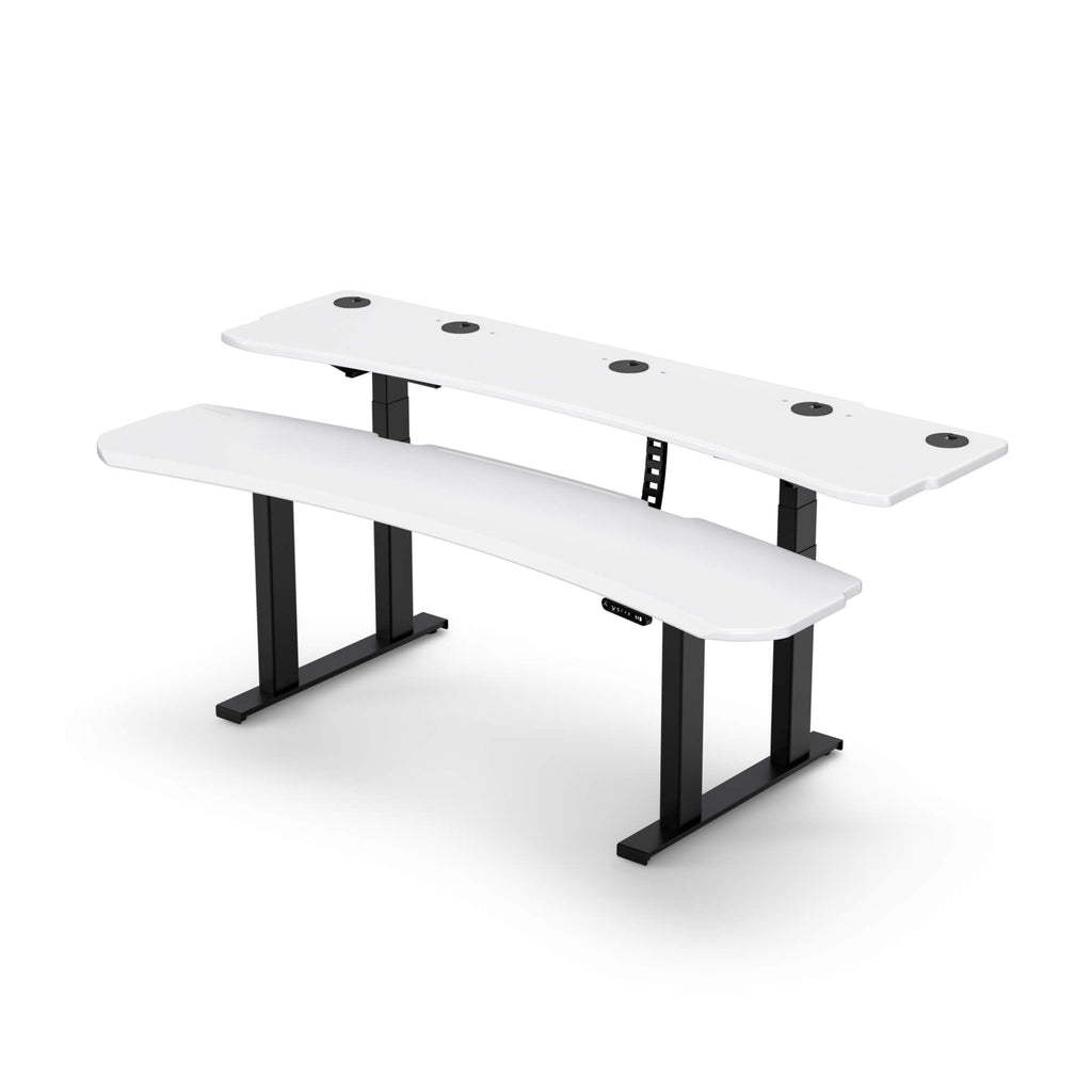 Level 3 Plus: Dual Surface 4 Leg Sit-Stand Workstation