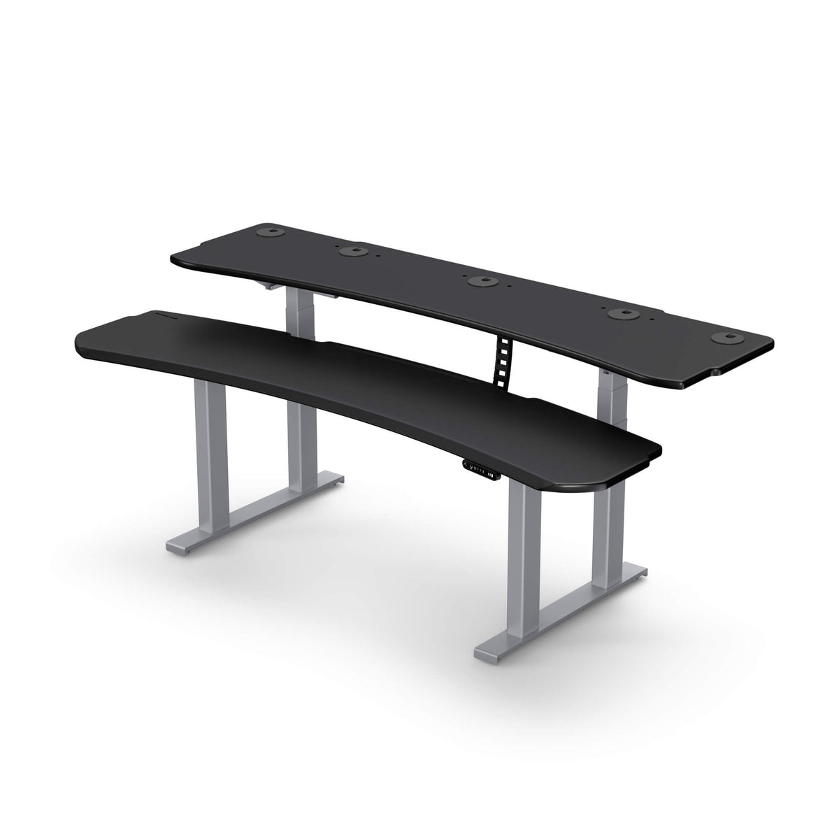 Level 3 Plus: Dual Surface 4 Leg Sit-Stand Workstation