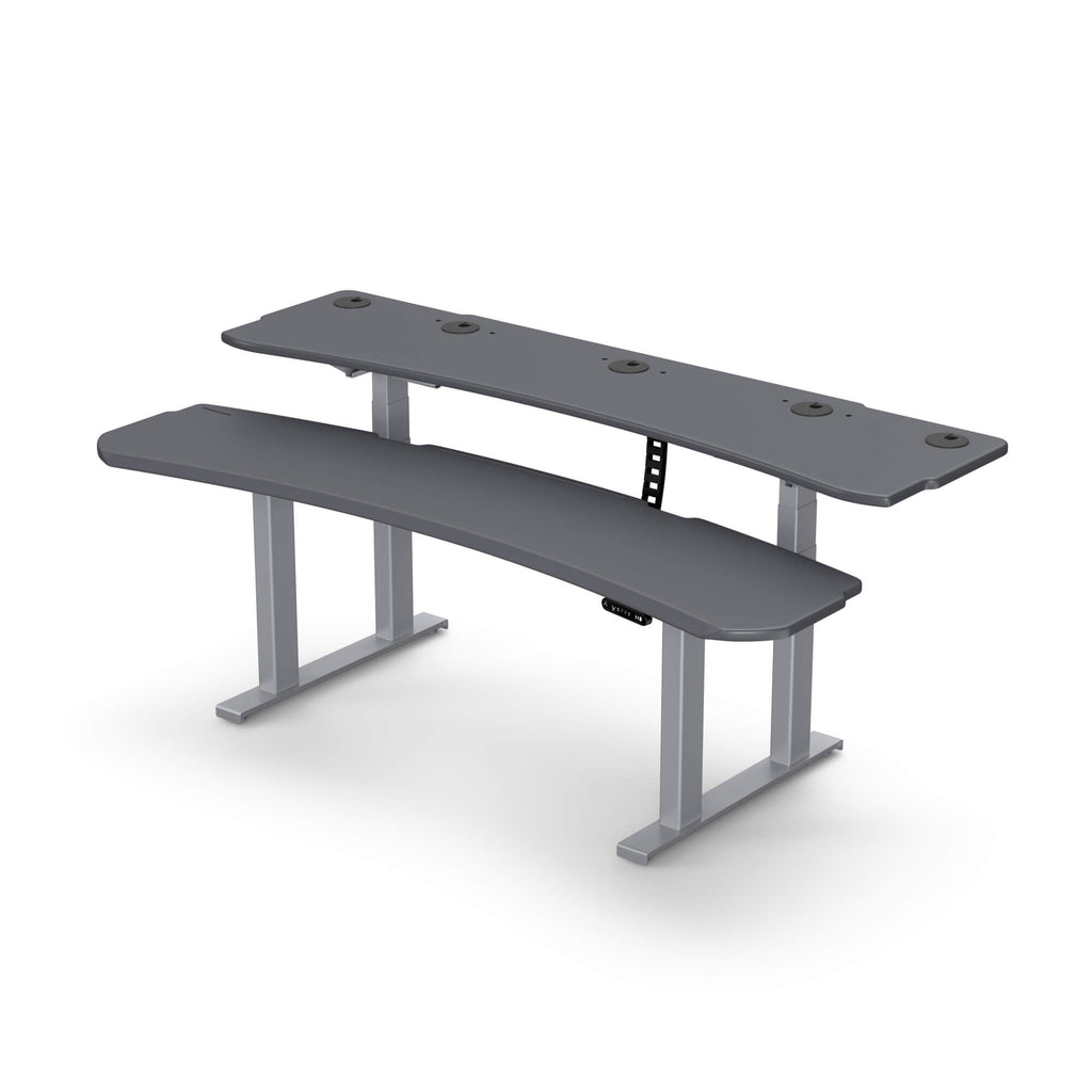 Level 3 Plus: Dual Surface 4 Leg Sit-Stand Workstation