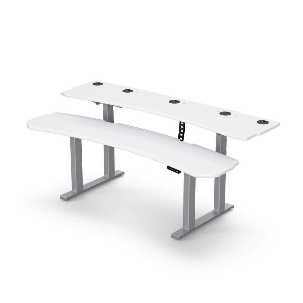 Level 3 Plus: Dual Surface 4 Leg Sit-Stand Workstation