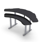 ProPlus - Dual Surface 4 Leg Sit-Stand Corner Workstation: 88x47