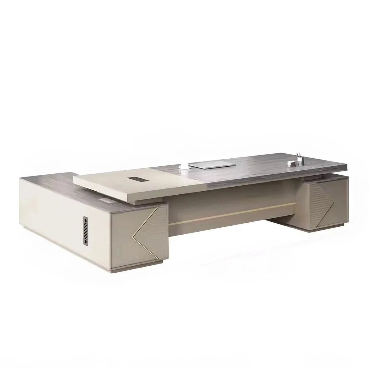 Calista · Modern L-Shaped Executive Desk