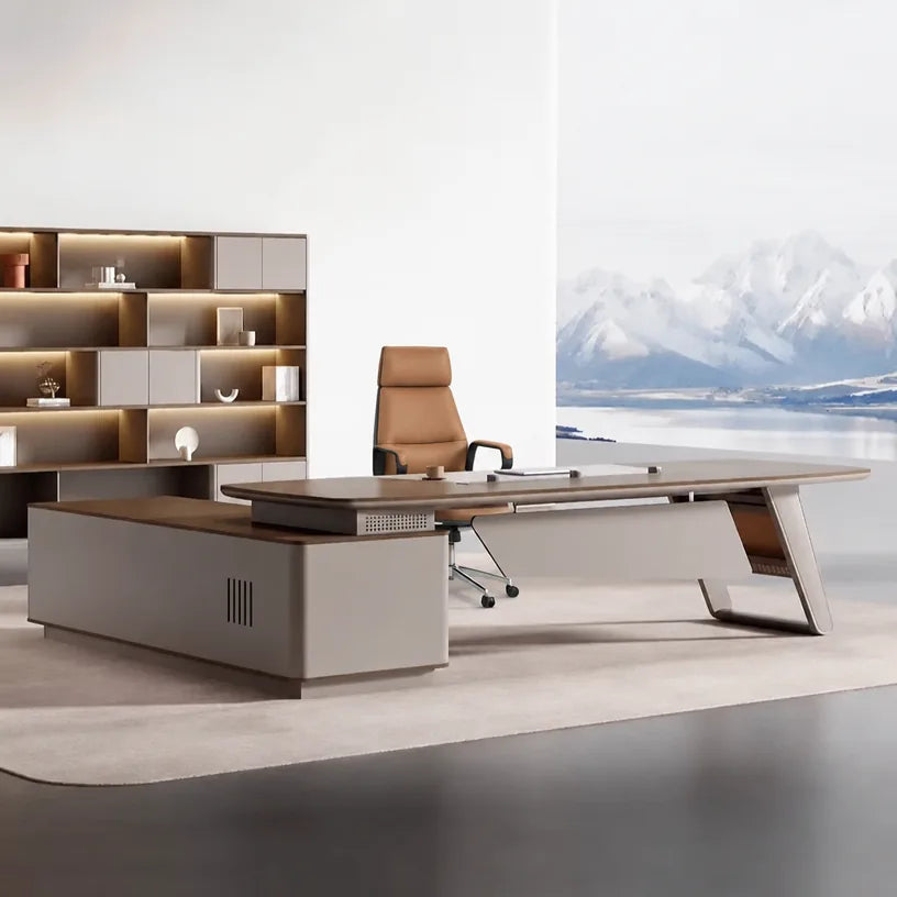 Canmore · Modern L-Shaped Executive Desk