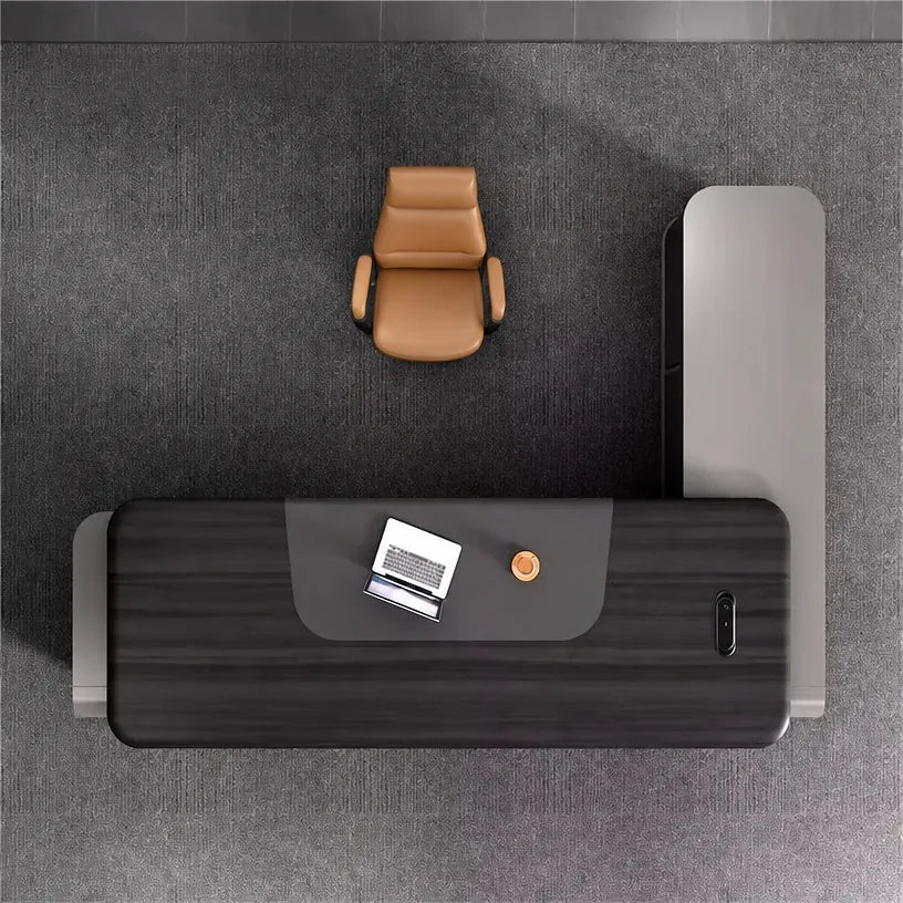 Canon · Modern L-Shaped Executive Desk