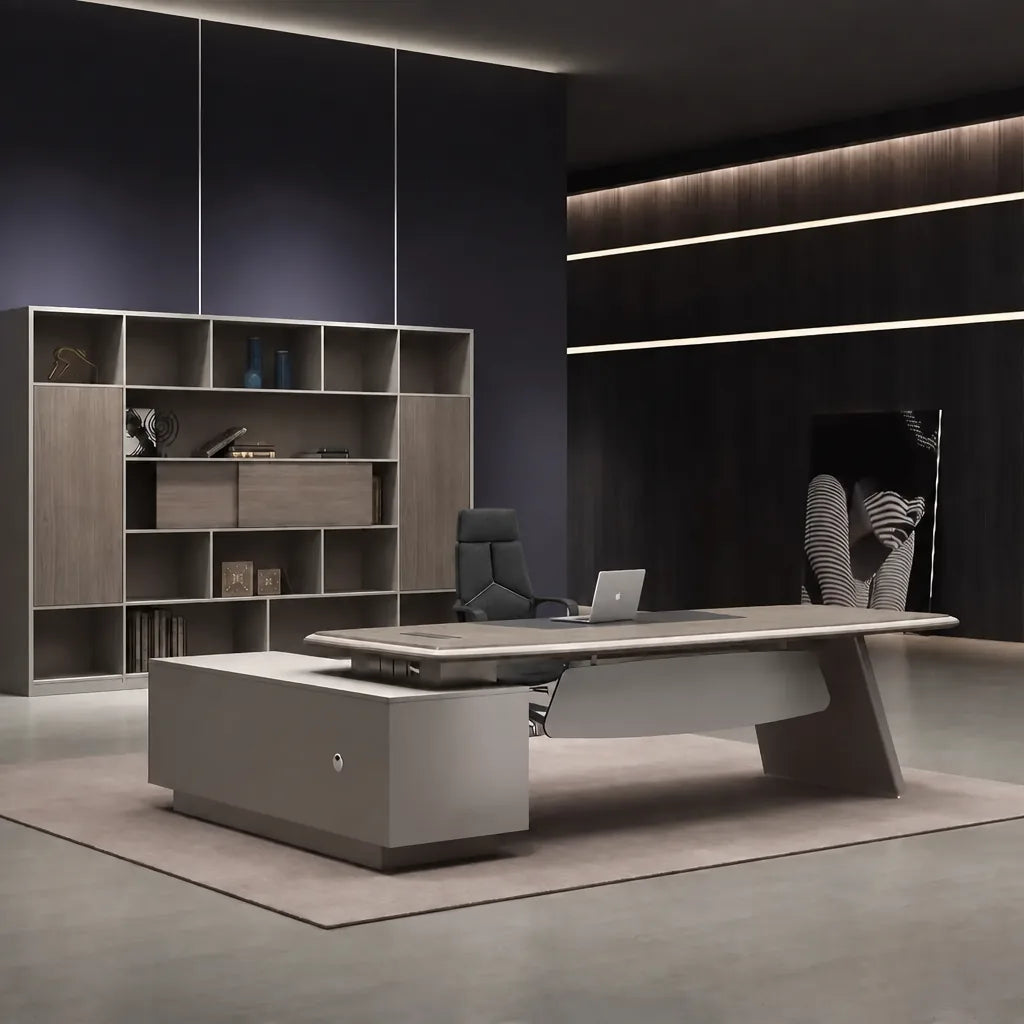 Corely · Modern L-Shaped Executive Desk