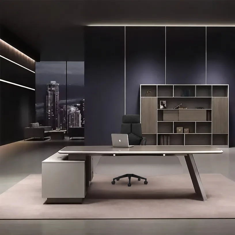 Corely · Modern L-Shaped Executive Desk