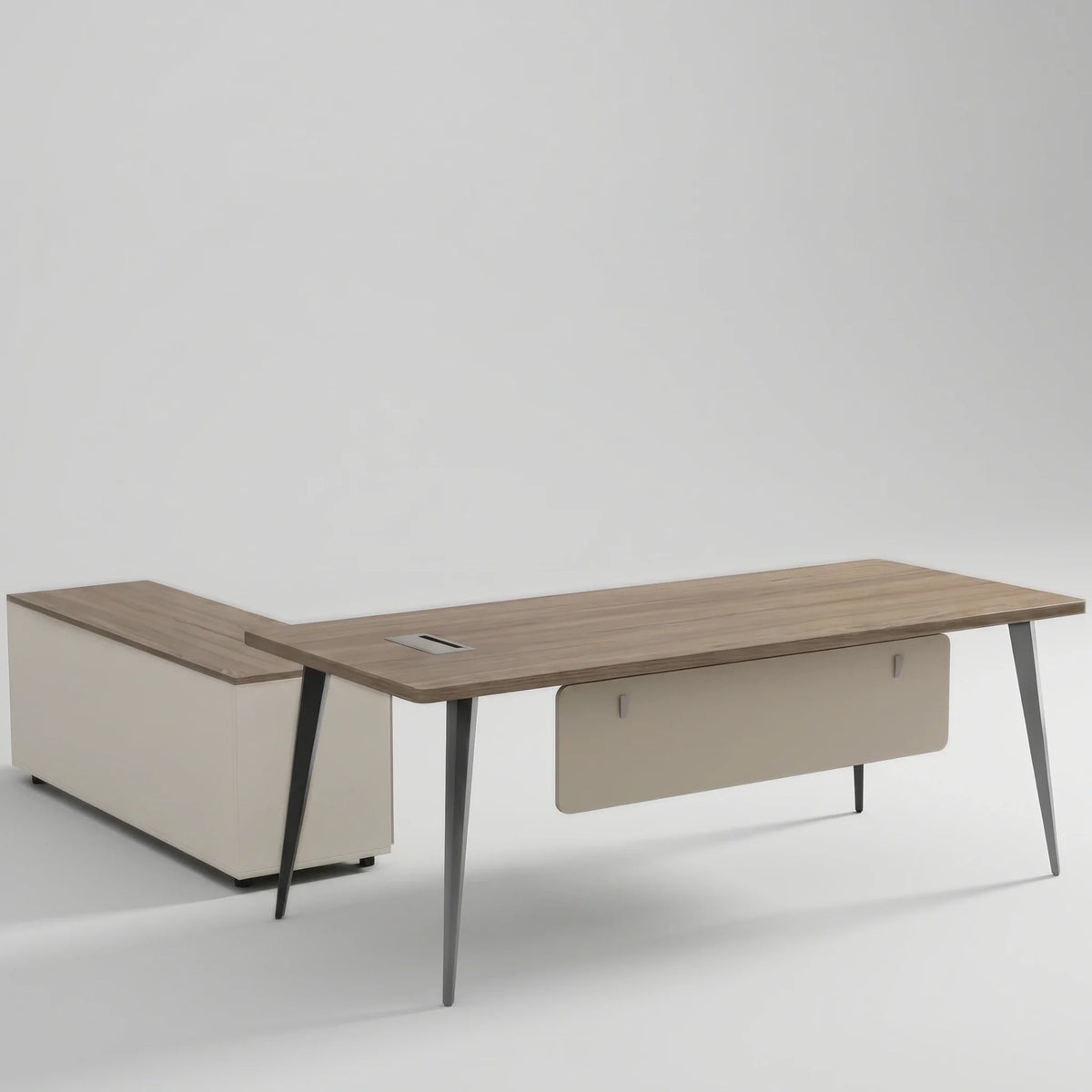 Tawn · Office Desk w/ Mobile Storage