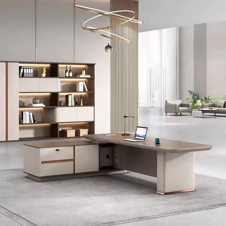 Dion · Modern L-Shaped Executive Desk