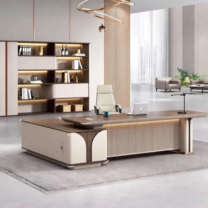 Dion · Modern L-Shaped Executive Desk