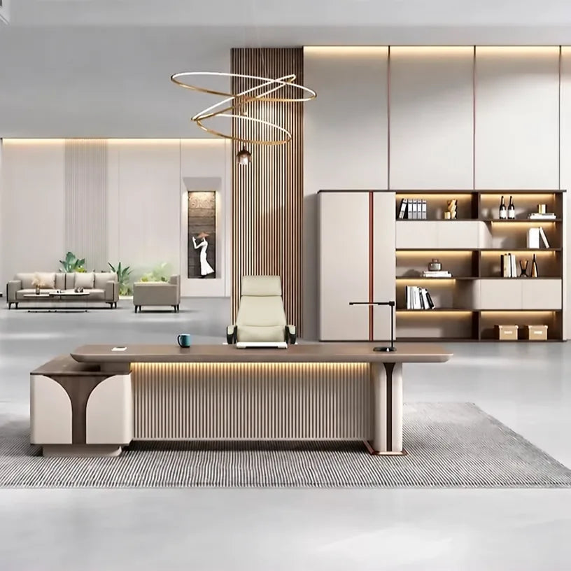 Dion · Modern L-Shaped Executive Desk