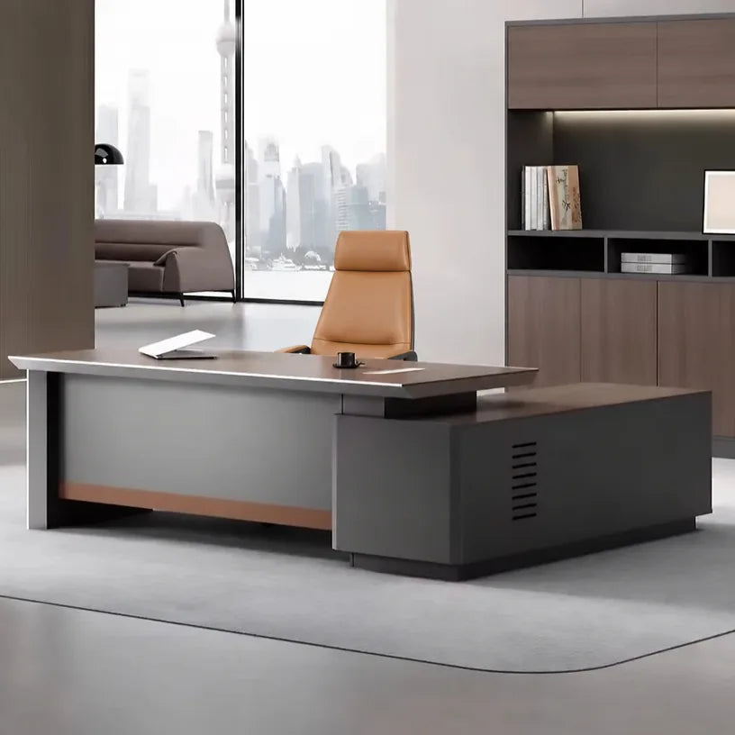 Elgin · Modern L-Shaped Executive Desk