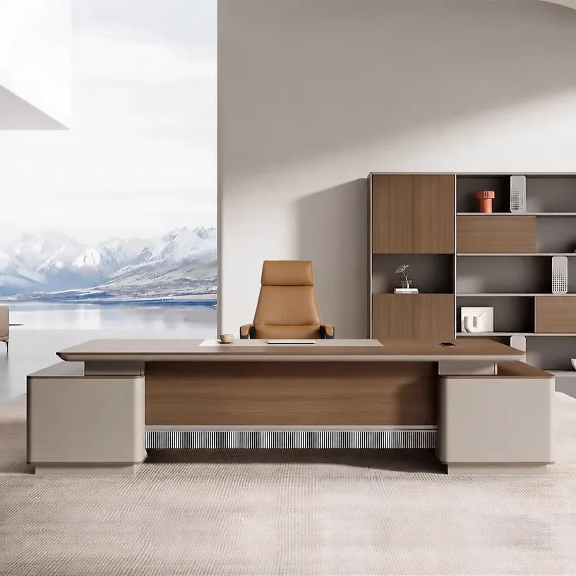Elston · Modern L-Shaped Executive Desk