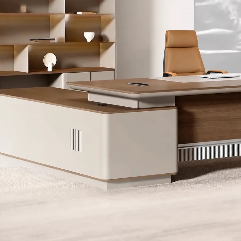 Elston · Modern L-Shaped Executive Desk