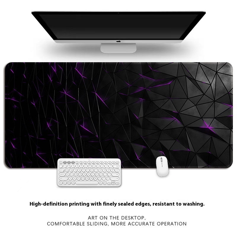Thickened Overlock Computer Keyboard Table Mat