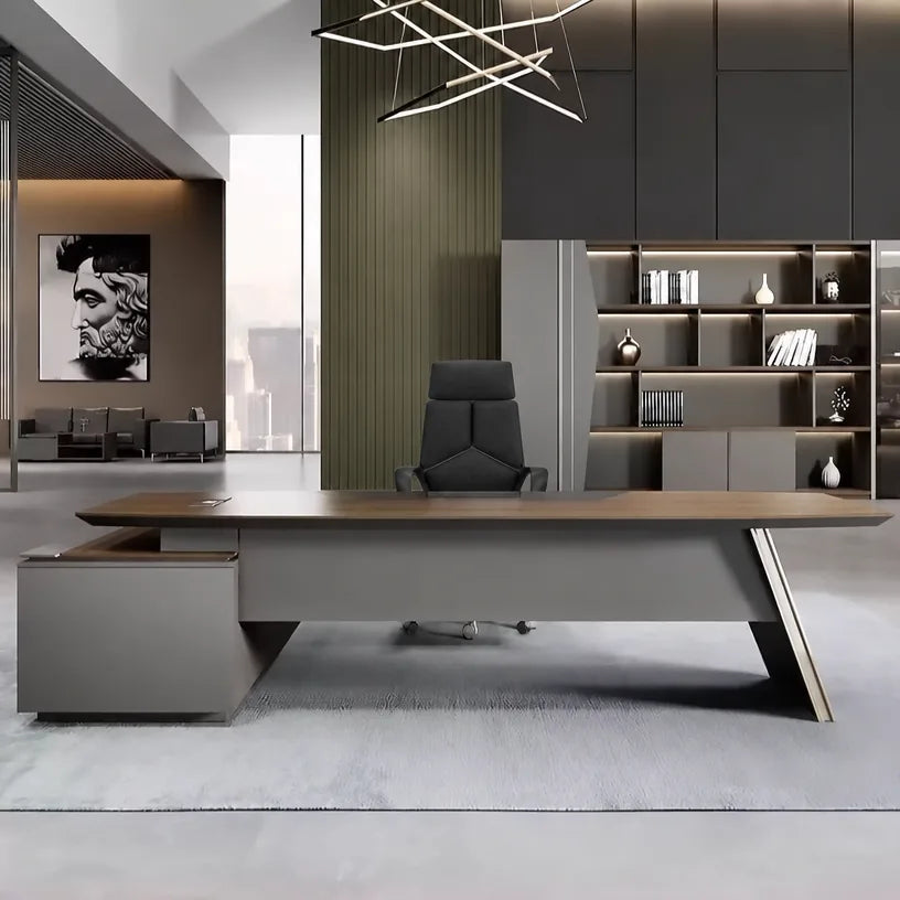 Finley · Modern L-Shaped Executive Desk