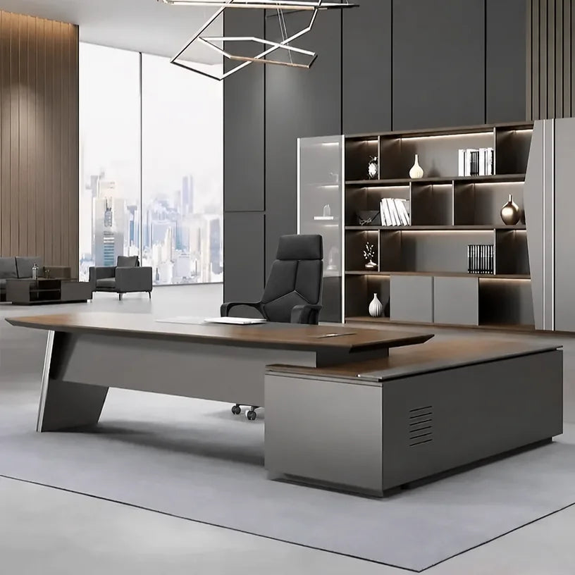 Finley · Modern L-Shaped Executive Desk
